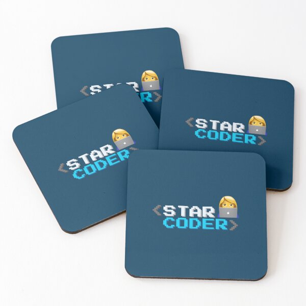 Item preview, Star Coder - Female Programmer  designed and sold by VandoorLabs.