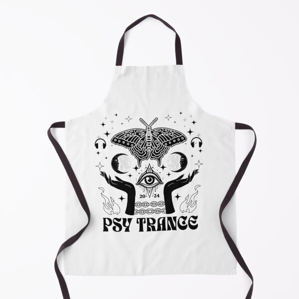 Item preview, PSY TRANCE - Hands Eye Butterfly (Black) designed and sold by Discothreadz.