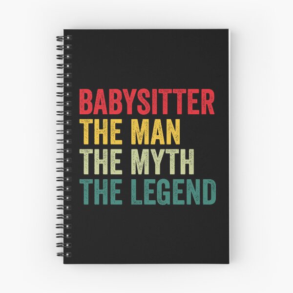 Item preview, Babysitter Mens Gift, Man Myth Babysitter Legend, Funny Babysitter designed and sold by vzrnmichsudops.
