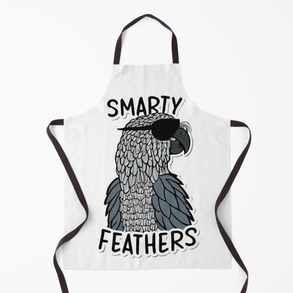 Item preview, Smarty Feathers - Witty Parrot with Glasses designed and sold by NiftyWrx.
