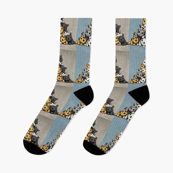 Item preview, Pile of Joy: Playful Kitten Cluster designed and sold by inkArtistryfine.