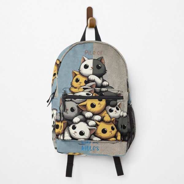 Item preview, Pile of Joy: Playful Kitten Cluster designed and sold by inkArtistryfine.