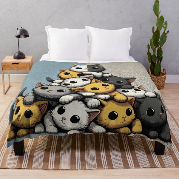 Item preview, Pile of Joy: Playful Kitten Cluster designed and sold by inkArtistryfine.