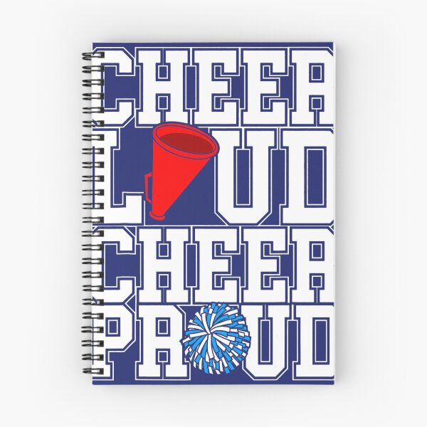 Item preview, Cheer Loud Cheer Proud Cheerleading Cheerleader Graphic designed and sold by caloudiaminart.