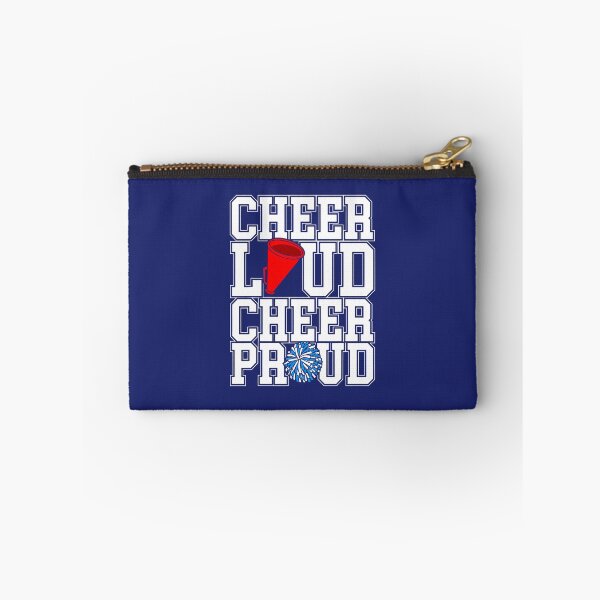 Item preview, Cheer Loud Cheer Proud Cheerleading Cheerleader Graphic designed and sold by caloudiaminart.