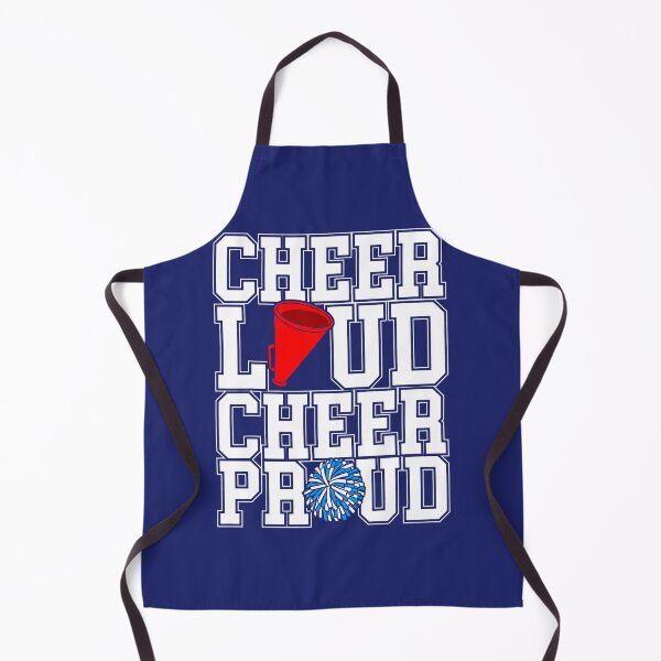 Item preview, Cheer Loud Cheer Proud Cheerleading Cheerleader Graphic designed and sold by caloudiaminart.