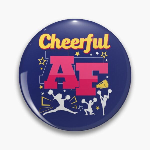 Item preview, Cheerful AF Cheering Performance Team Cheerleader designed and sold by caloudiaminart.