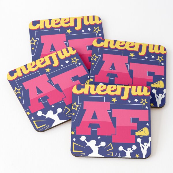 Item preview, Cheerful AF Cheering Performance Team Cheerleader designed and sold by caloudiaminart.