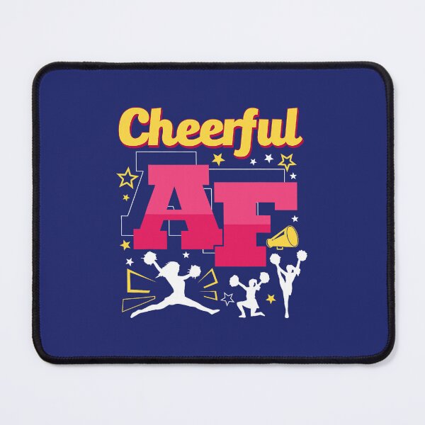Item preview, Cheerful AF Cheering Performance Team Cheerleader designed and sold by caloudiaminart.