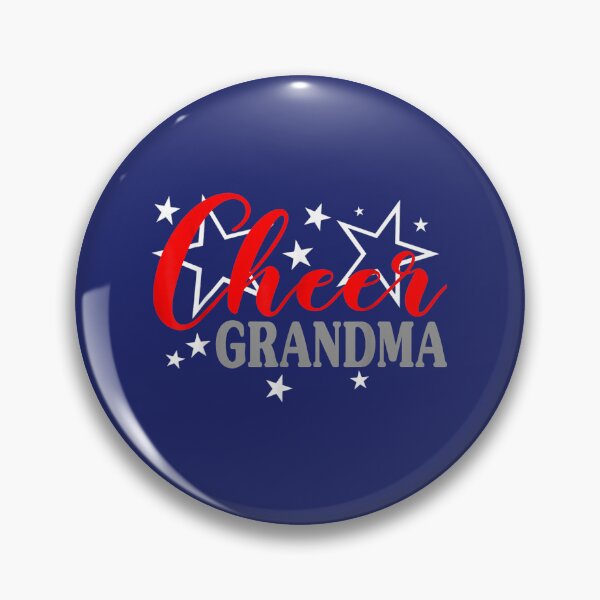 Item preview, cheerleader proud cheer grandma pride sports supporter designed and sold by caloudiaminart.