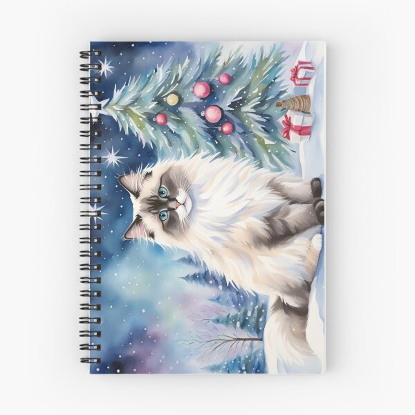 Item preview, Christmas Ragdoll cat designed and sold by YukiKenji.