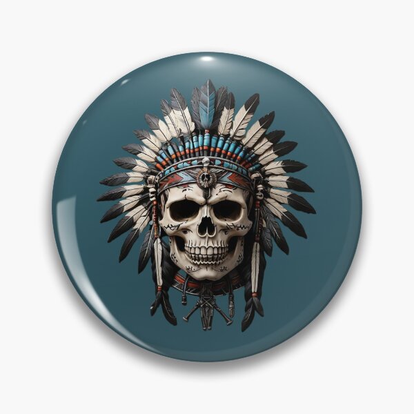 Item preview, Australian Indian beautiful skull designed and sold by Promarkets.