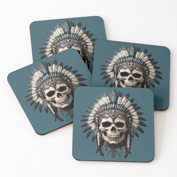 Item preview, Australian Indian beautiful skull designed and sold by Promarkets.