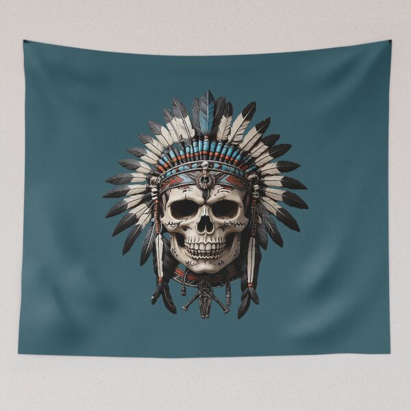 Item preview, Australian Indian beautiful skull designed and sold by Promarkets.