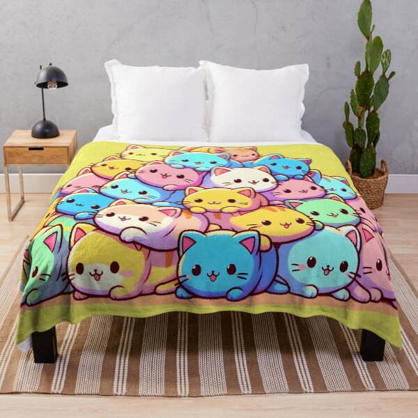 Item preview, Pastel Kitty Mountain of Cuteness designed and sold by inkArtistryfine.