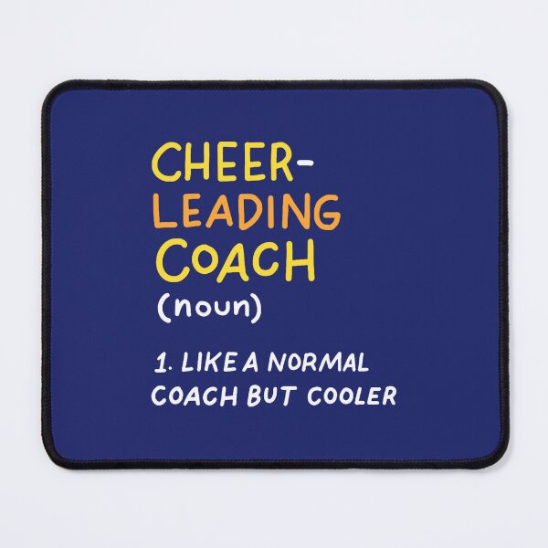 Item preview, Cheerleading Coach Funny Cheerleader Definition designed and sold by caloudiaminart.