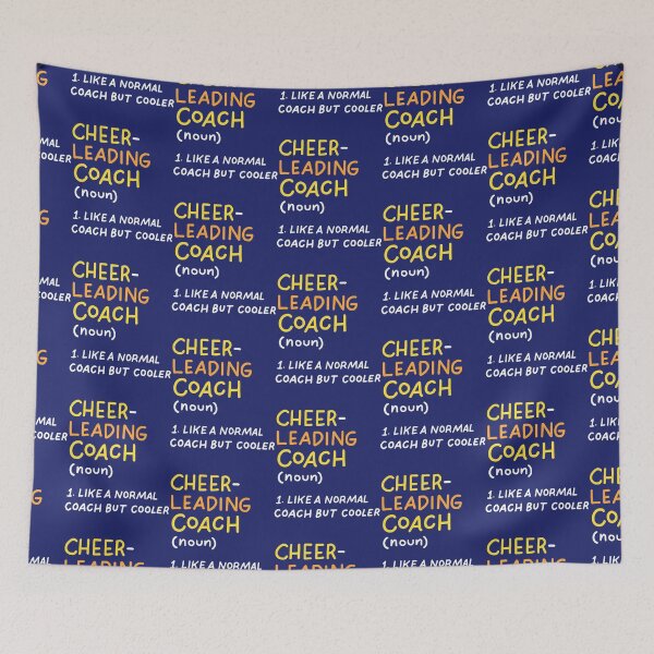 Item preview, Cheerleading Coach Funny Cheerleader Definition designed and sold by caloudiaminart.
