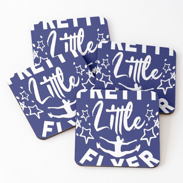 Item preview, Cheerleading Cute Cheer Pretty Little Flyer Cheerleader designed and sold by caloudiaminart.