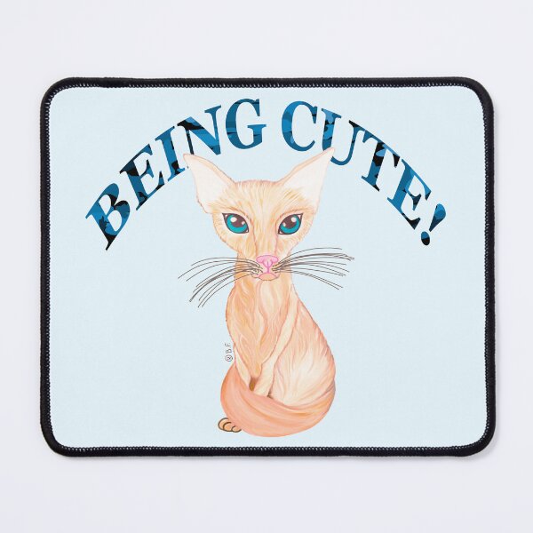 Item preview, JAVANESE CAT BEING CUTE designed and sold by BeritValk.