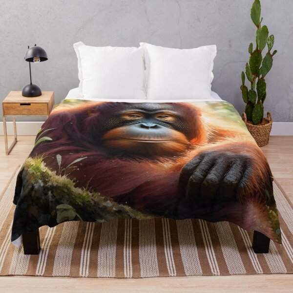 Item preview, Orangutan animal deisgn designed and sold by RubisLeaf.