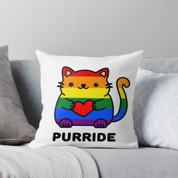 Item preview, Purride Rainbow Cat designed and sold by ilexdesigns.