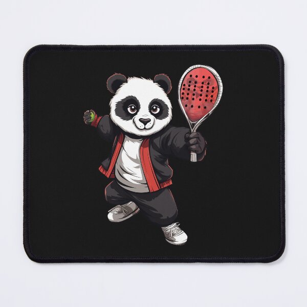 Item preview, Paddle Tennis Player Cute Panda designed and sold by Kacpi-Design.
