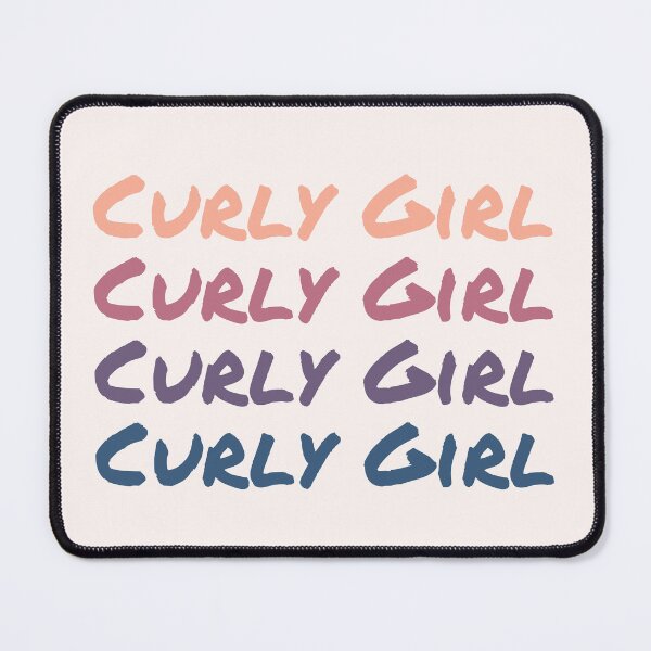Item preview, Curly Girl Repeat Word 3 designed and sold by Curly-Cuties.