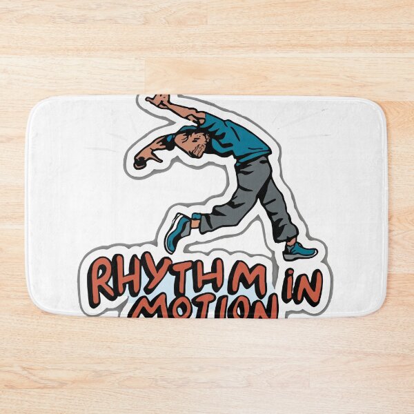 Item preview, Rhythm in Motion - Breakdancer Silhouette designed and sold by NiftyWrx.