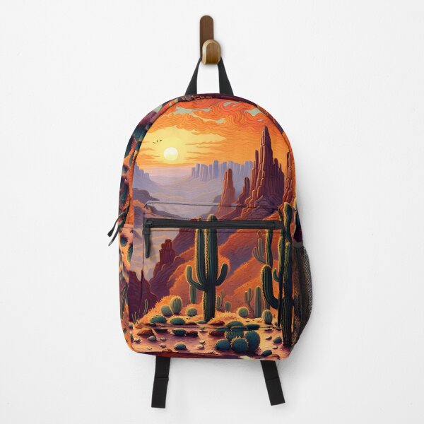 Item preview, Sunset over the Desert Canyon designed and sold by Bright-Moonrise.