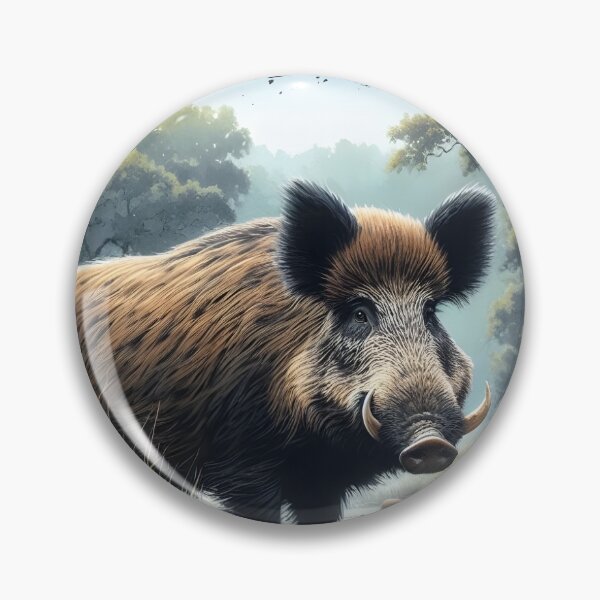 Item preview, Wild boar animal style designed and sold by RubisLeaf.