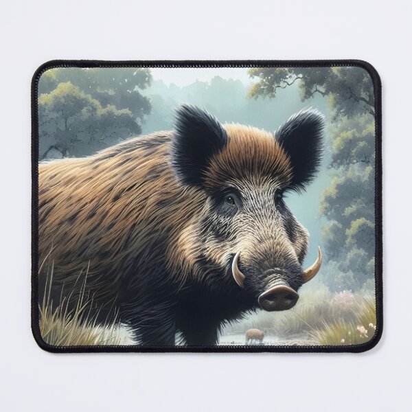 Item preview, Wild boar animal style designed and sold by RubisLeaf.