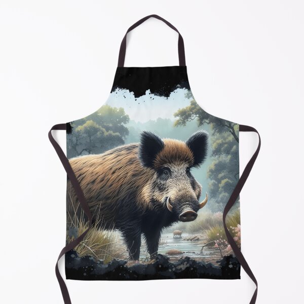 Item preview, Wild boar animal style designed and sold by RubisLeaf.
