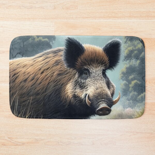 Item preview, Wild boar animal style designed and sold by RubisLeaf.