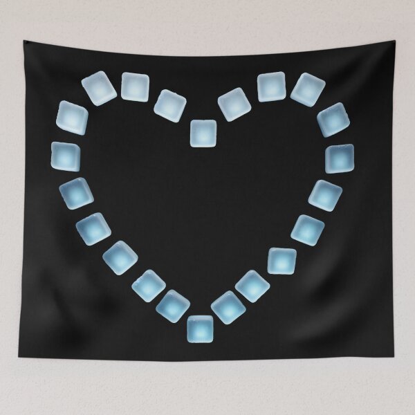 Item preview, Glacial Heart designed and sold by AI-Only Creations.