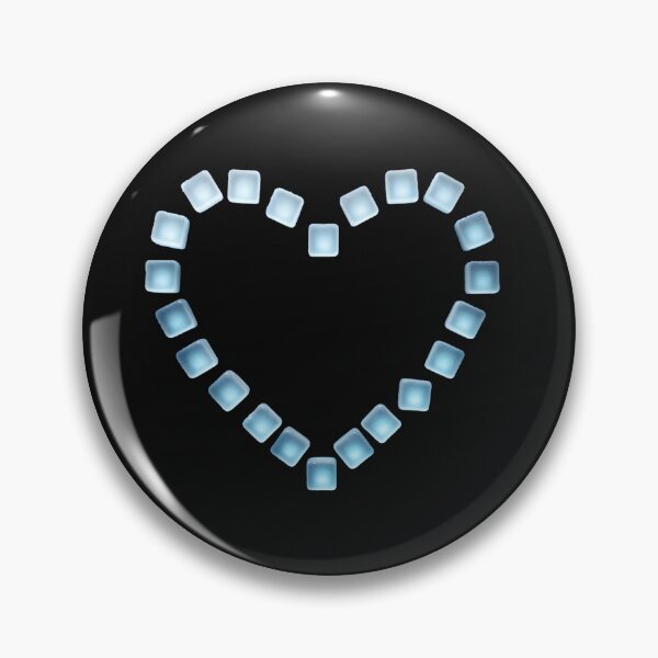 Item preview, Glacial Heart designed and sold by AI-Only Creations.
