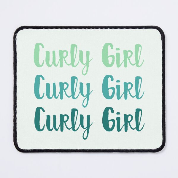 Item preview, Curly Girl Repeat Word 4 designed and sold by Curly-Cuties.