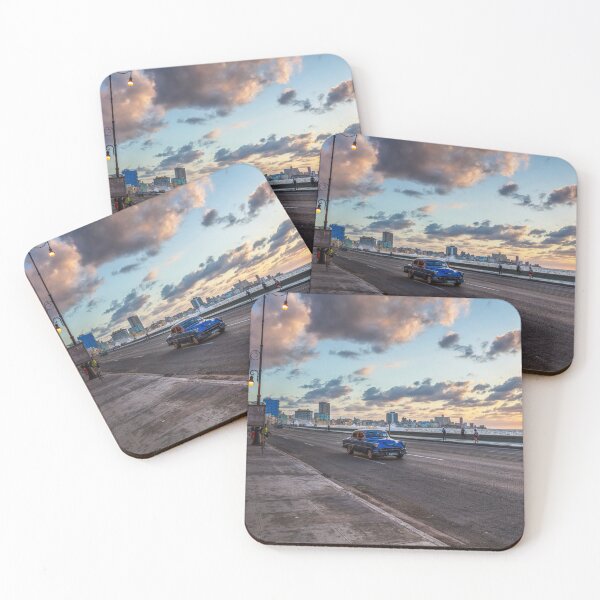 Item preview, The Malecon, Blue Car, Havana, Cuba designed and sold by Paul Thompson Photography.