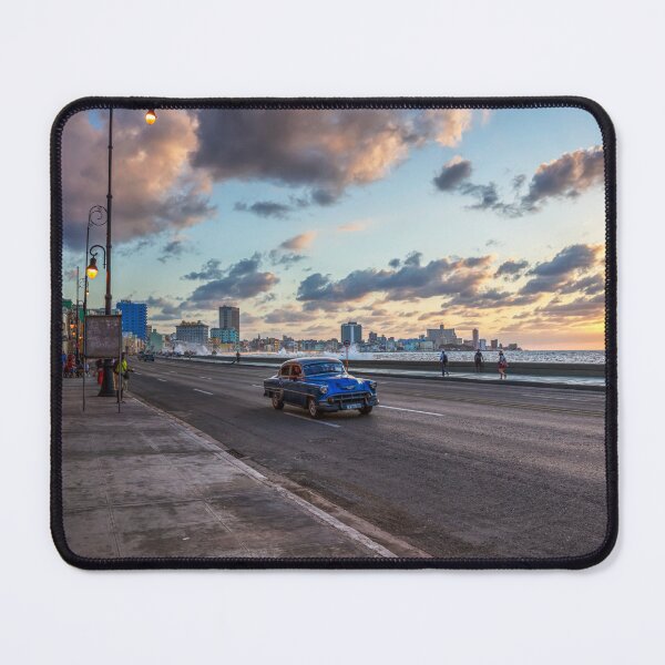 Item preview, The Malecon, Blue Car, Havana, Cuba designed and sold by Paul Thompson Photography.