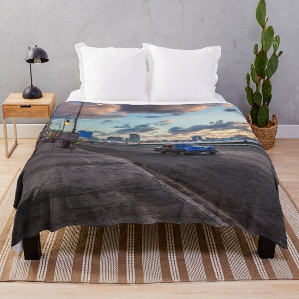 Item preview, The Malecon, Blue Car, Havana, Cuba designed and sold by Paul Thompson Photography.