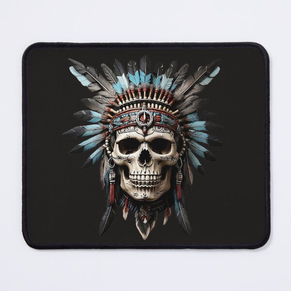 Item preview, Australian Indian beautiful witch-doctor skull designed and sold by Promarkets.
