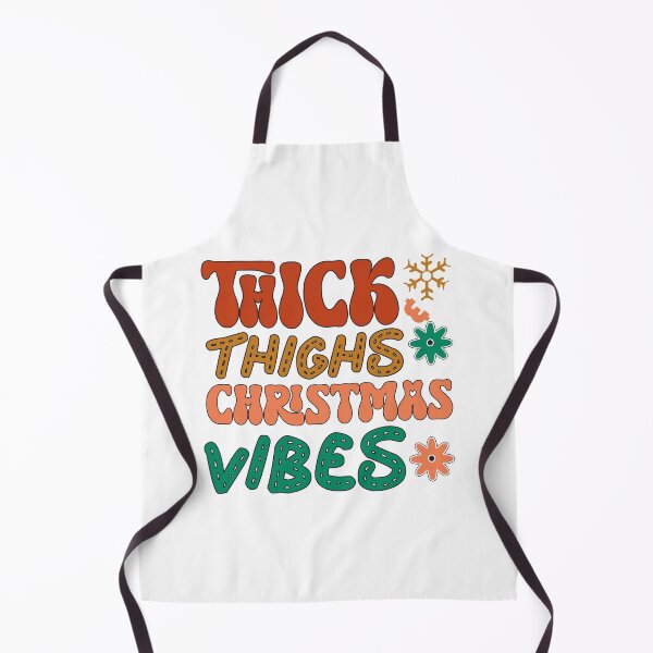 Item preview, Thick Thighs Christmas Vibes designed and sold by shopbakas.