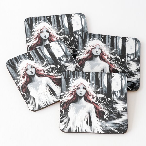 Item preview, Lilith, White Ink on Black designed and sold by Truck Stop One.