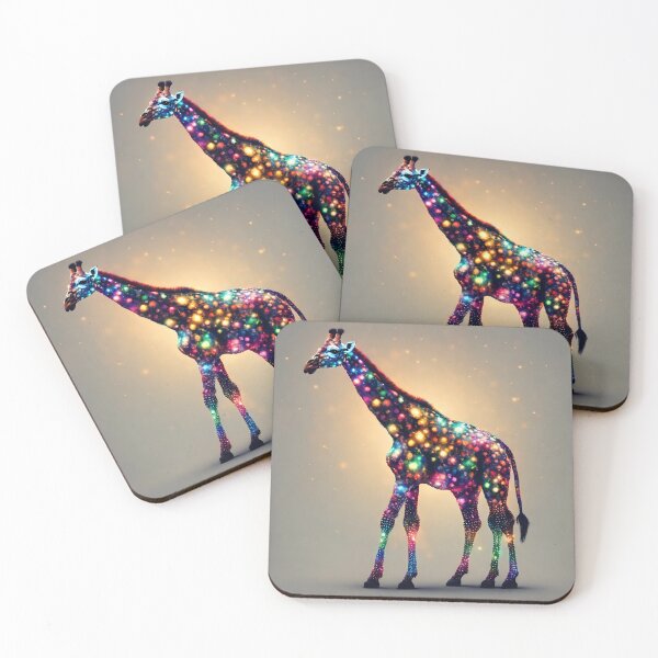Artikelvorschau, Bunte Giraffenkunst entworfen und verkauft von GloriousArtSKD.