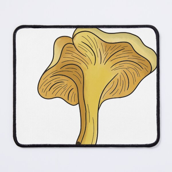Item preview, Chanterelle Mushroom designed and sold by Raindrops and Rainbows.