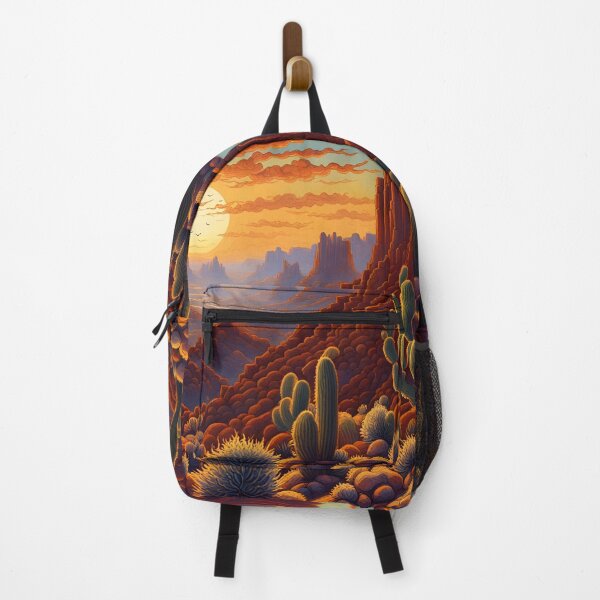 Item preview, Sunset Over the Red Rock Canyon designed and sold by Bright-Moonrise.