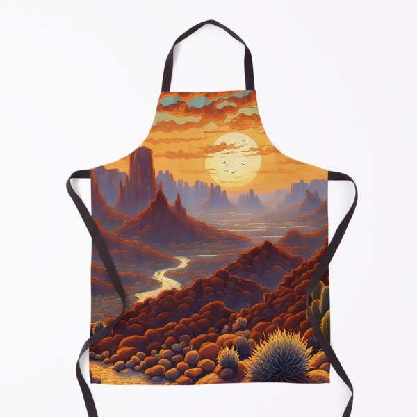 Item preview, Sunset Over the Red Rock Canyon designed and sold by Bright-Moonrise.
