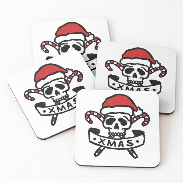 Item preview, Skull Christmas holidays with candy  designed and sold by Tropical Blood.