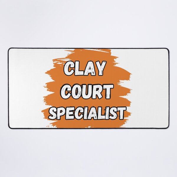 Item preview, Tennis Player Clay Court Specialist For Clay Court Lover designed and sold by KrisRubinArt.