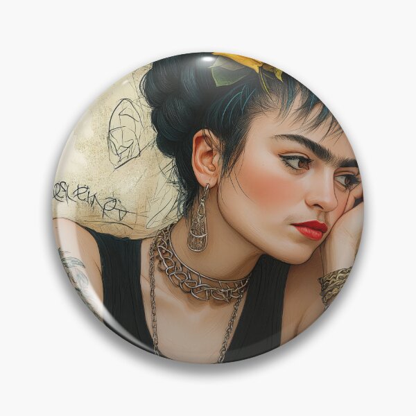 Item preview, Frida Kahlo New Age  designed and sold by AIbrushedHamlet.