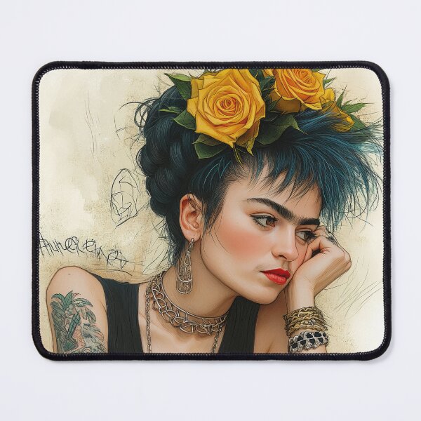 Item preview, Frida Kahlo New Age designed and sold by AIbrushedHamlet.